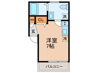 間取図 プレジール高田馬場