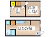 富士見町戸建２２４１ 1LDK+Sの間取り