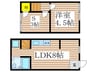 富士見町戸建２２４１ 1LDK+Sの間取り