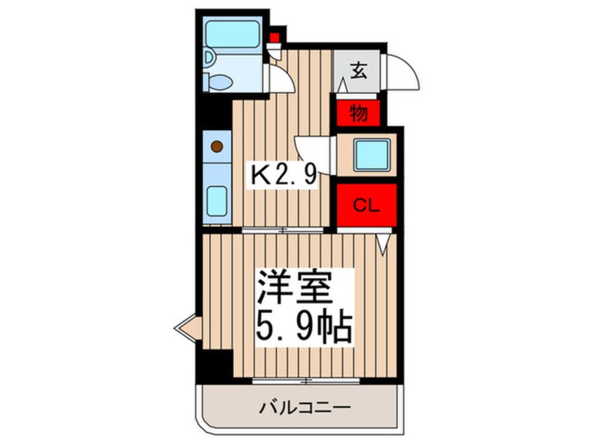 間取図 グリーンハイツ