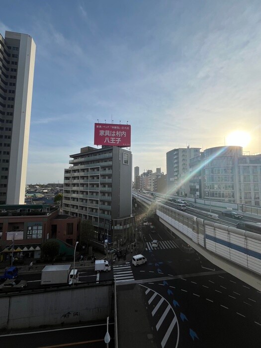 室内からの展望 ア－デン駒沢大学