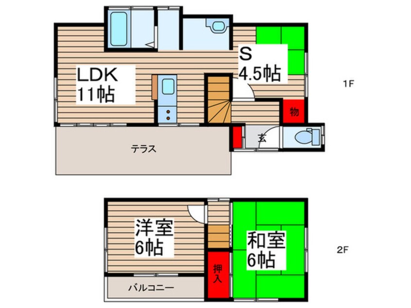 間取図 朝霞市宮戸戸建て