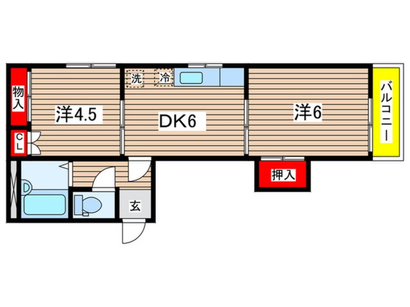 間取図 ホワイトレジデンス