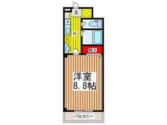 間取図 アトーレ鈴谷