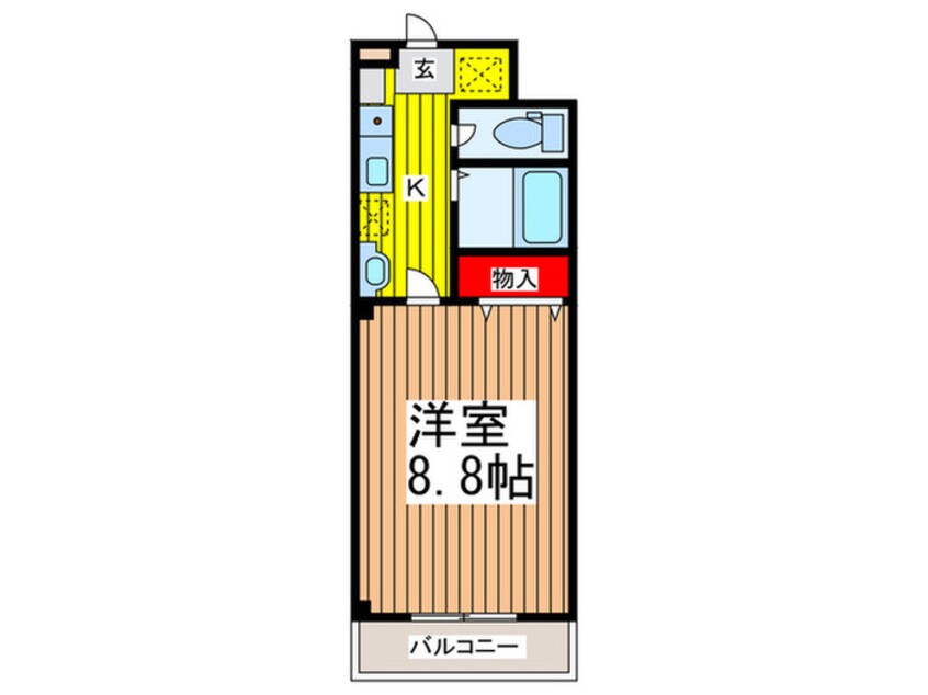 間取図 アトーレ鈴谷