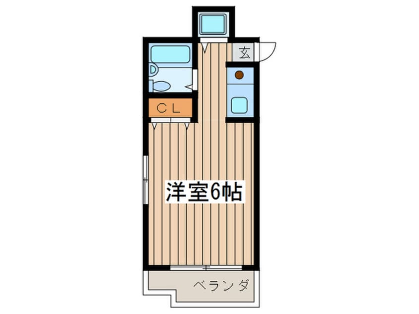 間取図 モンシェ―ル新小岩