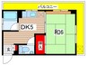 笹崎マンション 1DKの間取り