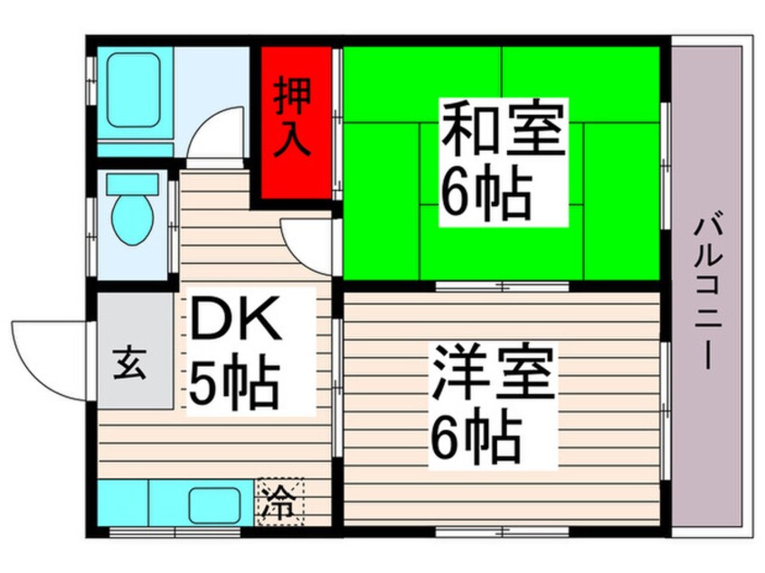 間取図 本町ハイツ