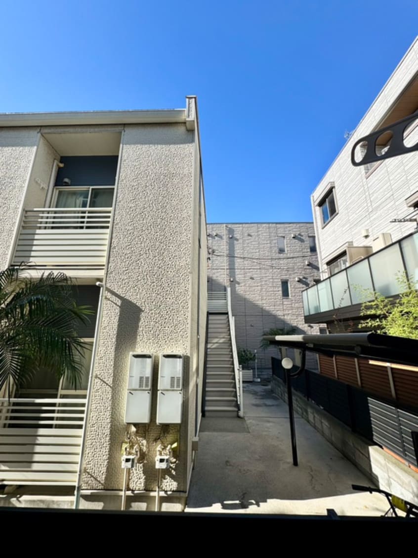 室内からの展望 リュミエ安善