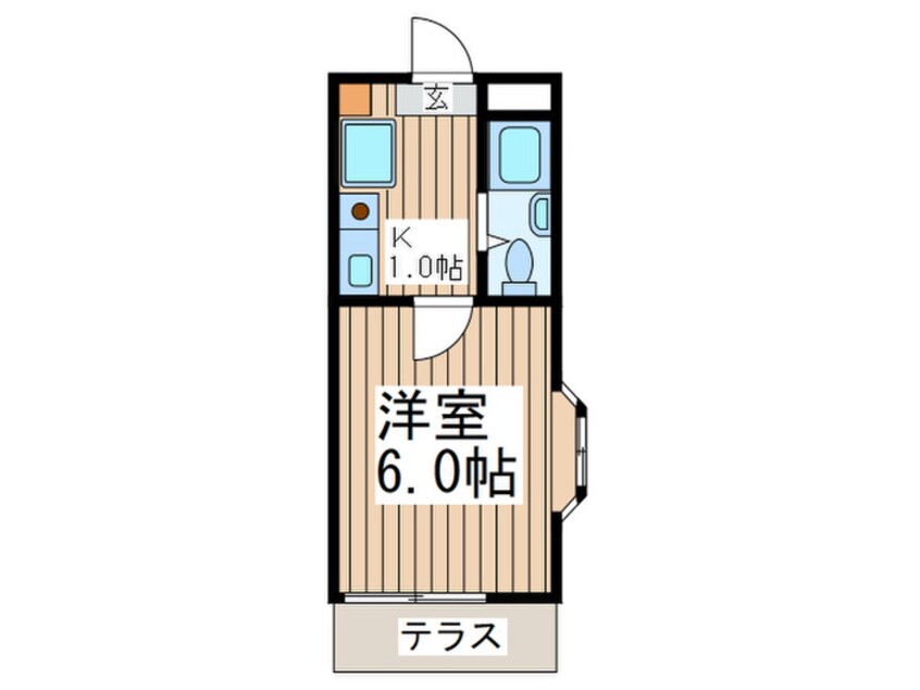 間取図 アイビス中山