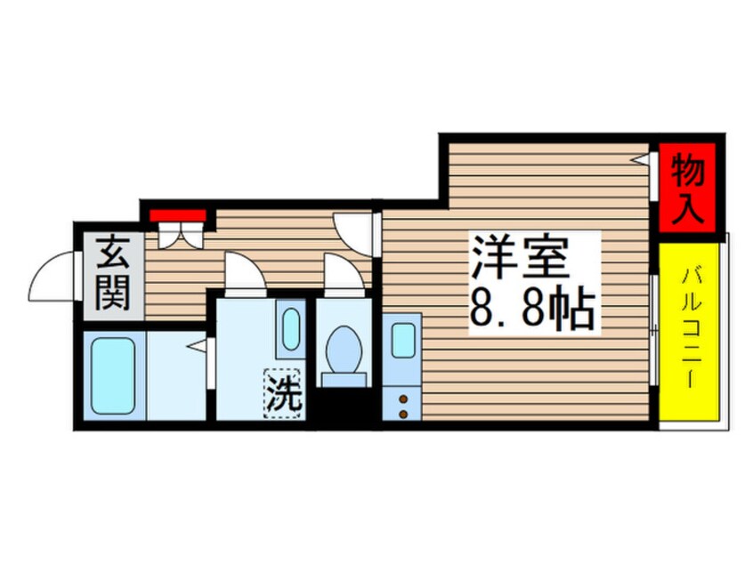 間取図 ユーカリが丘　富士