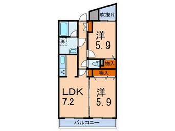 間取図 オーパスホームズ白山