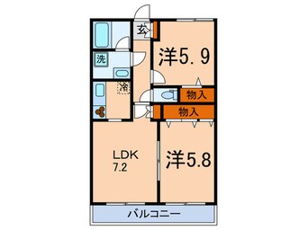 間取図 オーパスホームズ白山