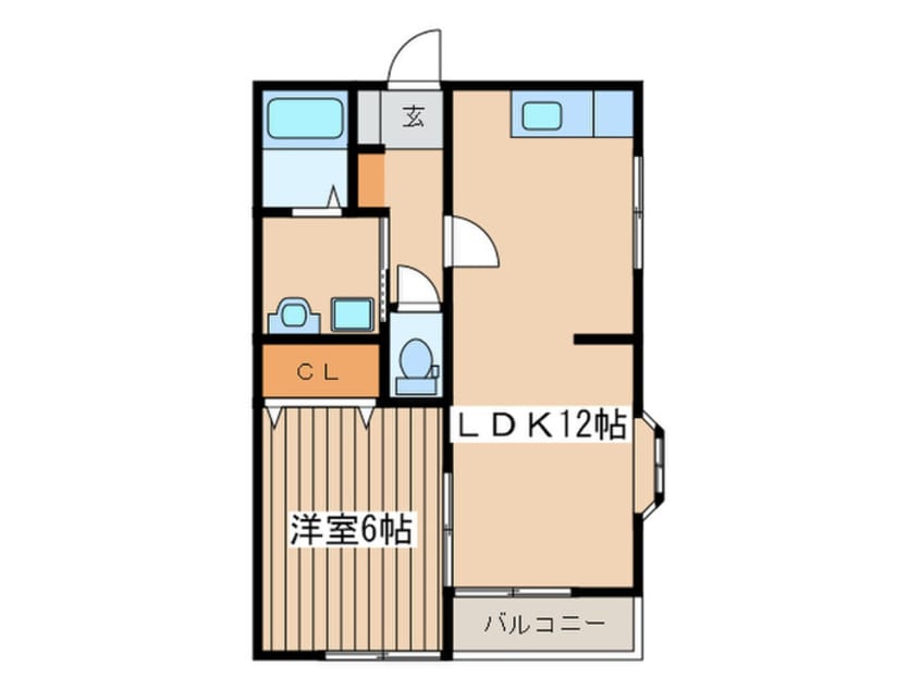 間取図 ガーデンサイドイシダＡ