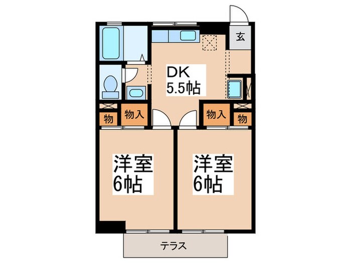 間取り図 ジュネス陽光台