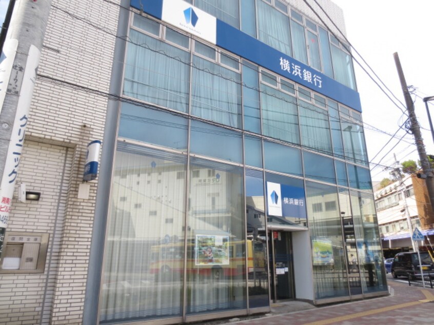 横浜銀行辻堂支店(銀行)まで750m 藤浪第３ハイム