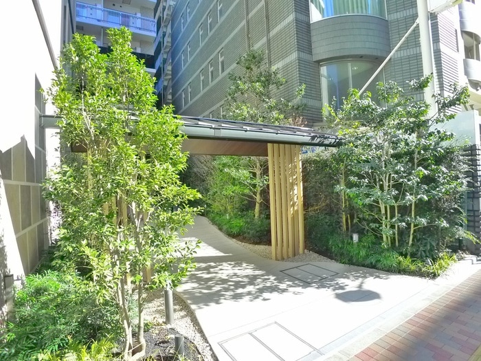 エントランス部分 パークアクシス市川