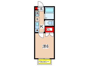 間取図 ＥＳコ－ト日吉本町