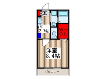 間取図 フィオ－レア