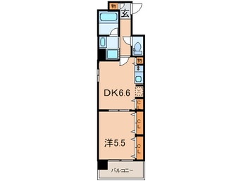 間取図 ドゥーエ横濱台町