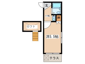 間取図 サンパレス本厚木