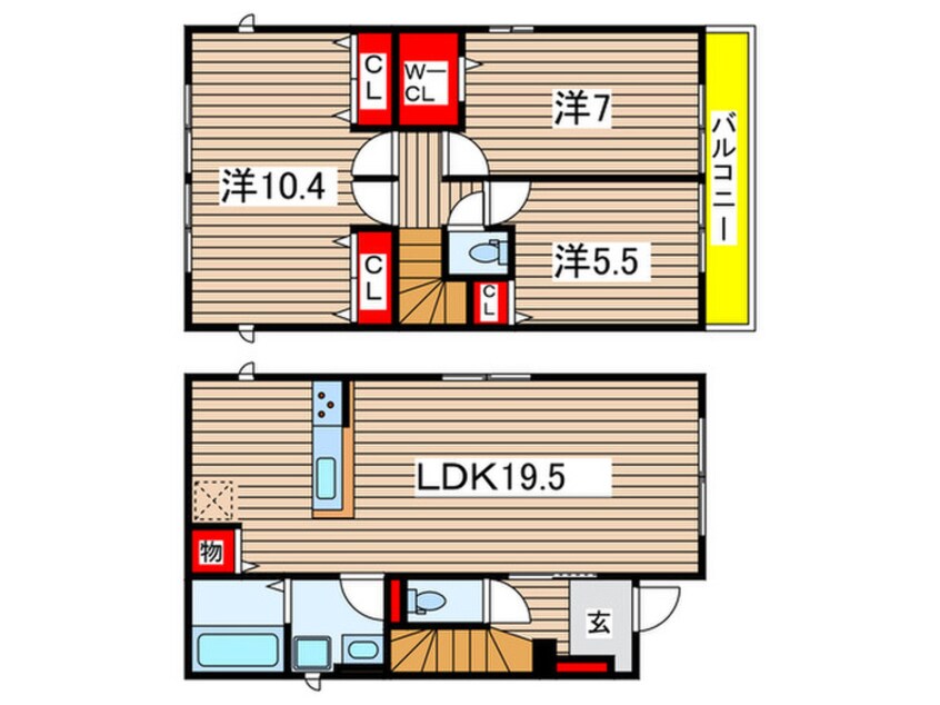 間取図 Kolet千城台#05