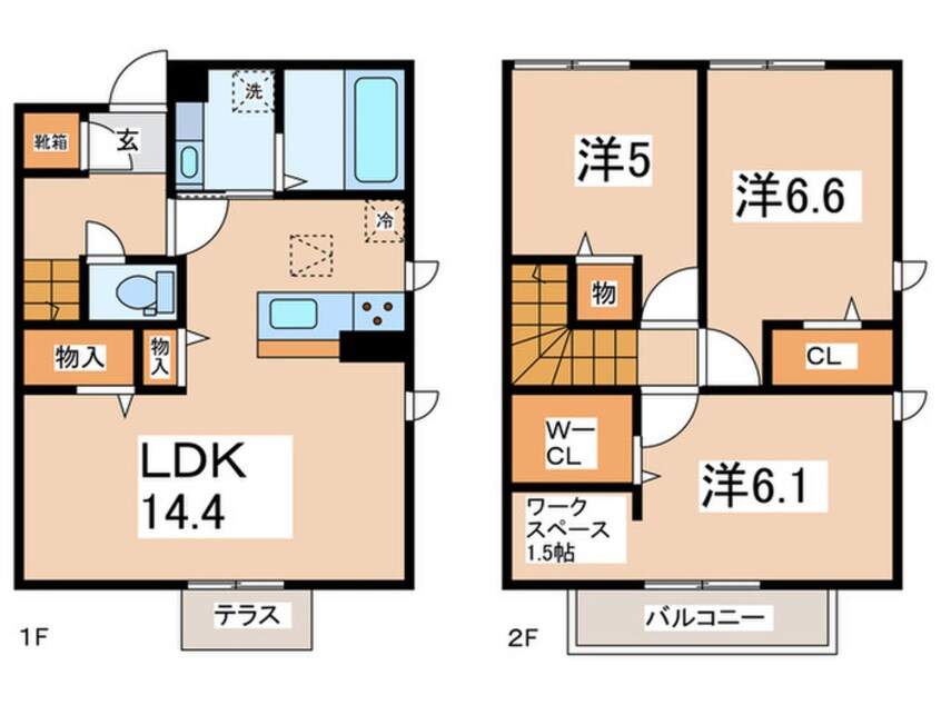 間取図 仮）MIDコリーナ