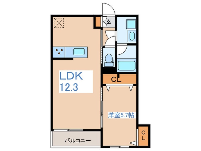 間取り図 メイプルアンジュ