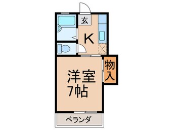 間取図 第６清和ハイツ