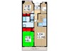 コ－ポレ－ト清瀬駅南４号棟 2LDK+Sの間取り