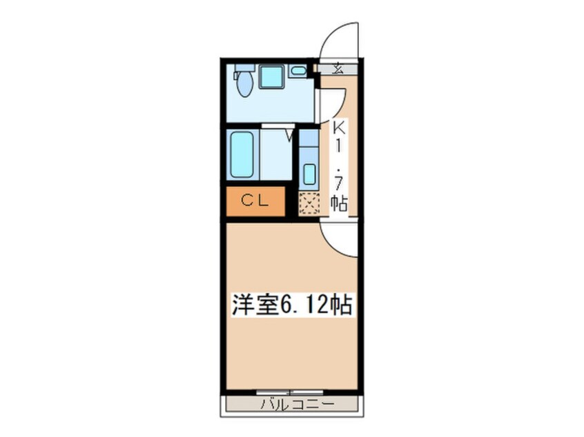 間取図 グラスプラス栄町Ⅰ