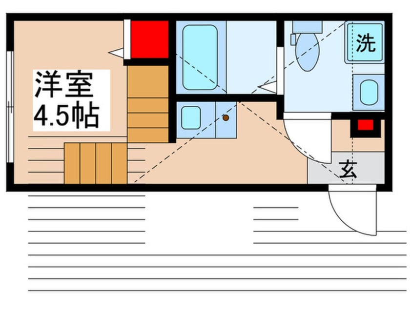 間取図 ハーモニーテラス北小岩Ⅷ