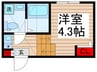 ハーモニーテラス北小岩Ⅷ 1Rの間取り