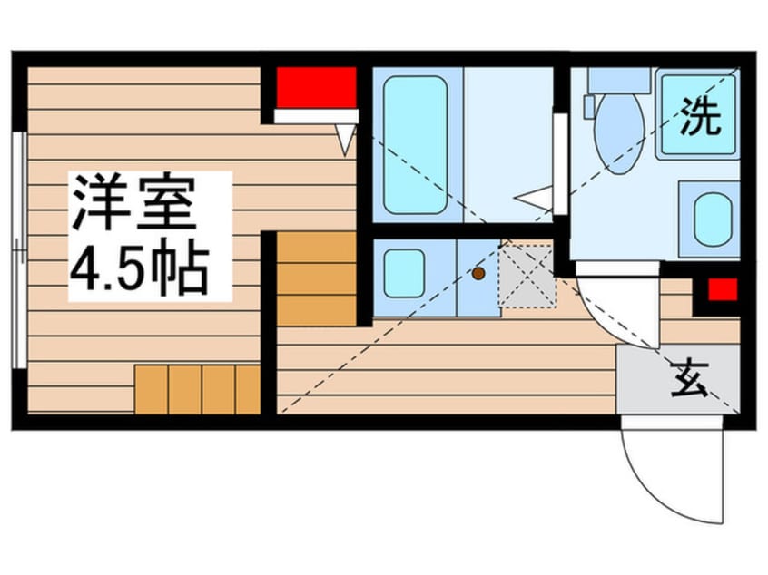 間取図 ハーモニーテラス北小岩Ⅷ