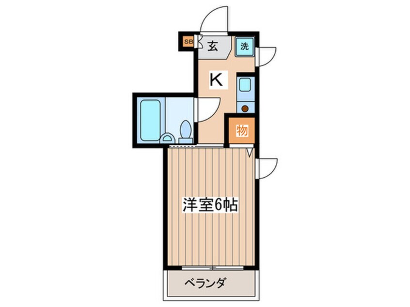 間取図 ルミネ東高円寺