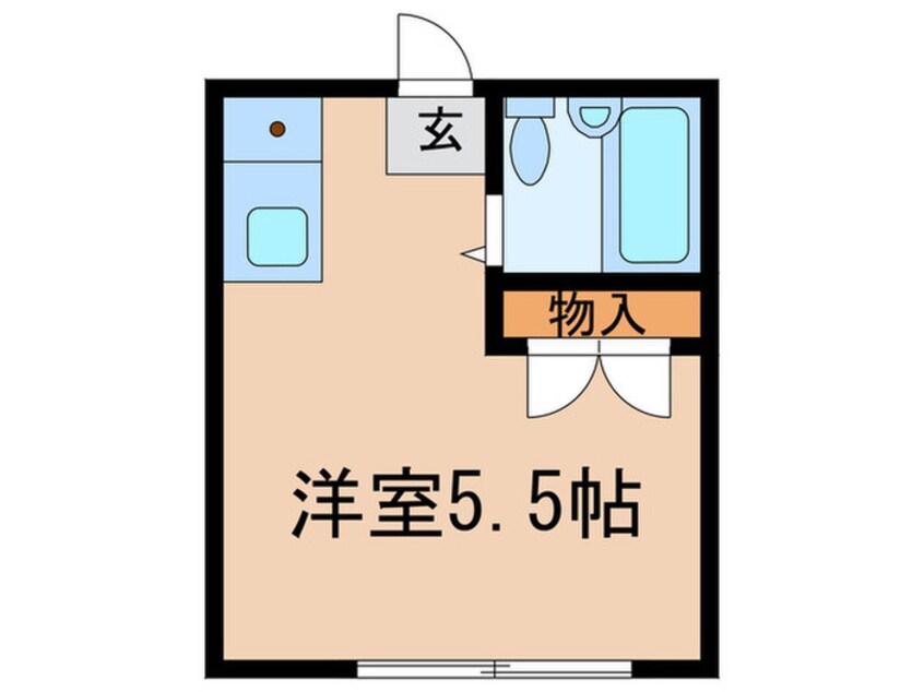 間取図 カオパレスＮｏ.１