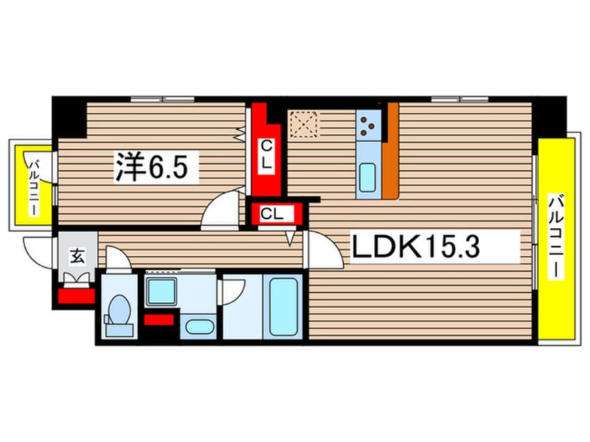 間取図 クンラボーロ