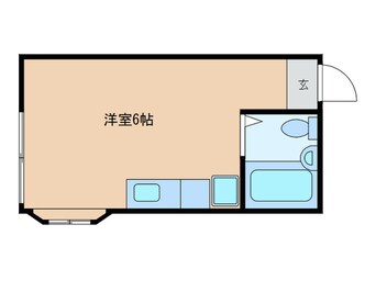 間取図 ベルメゾン岸町