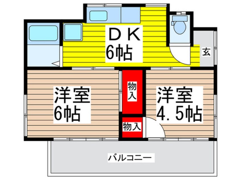 間取図 メゾンＭ