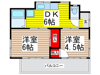 間取図 メゾンＭ