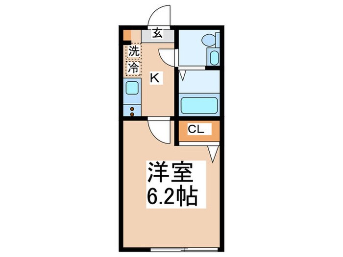 間取り図 アザーレ・レーヴ淵野辺