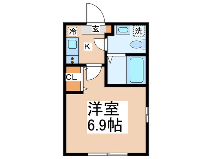 間取図 アザーレ・レーヴ淵野辺