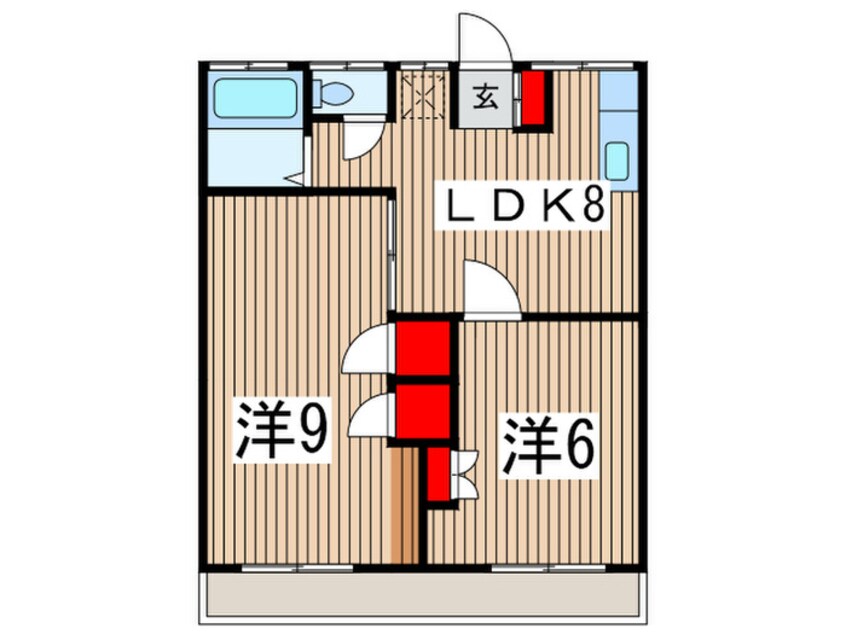 間取図 アネックスシゲハマ