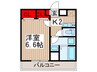 リブリ・Comfort龍馬Ⅰ 1Kの間取り