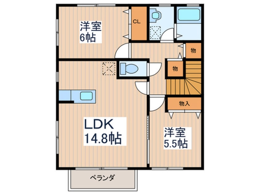 間取図 ジョワＢ