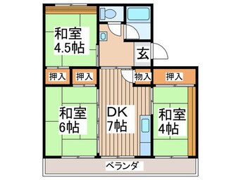 間取図 クレインレジデンス