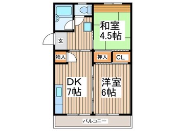 間取図 クレインレジデンス