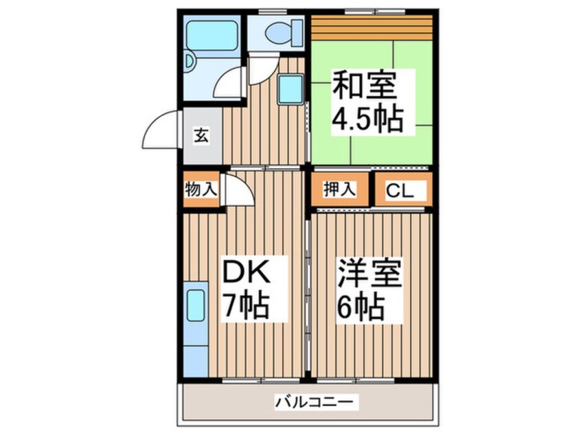 間取図 クレインレジデンス