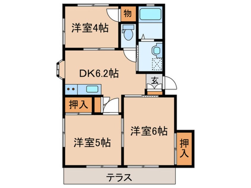 間取図 エクセルＡ