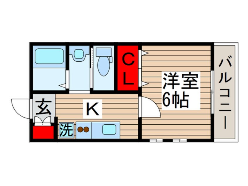 間取図 Ｃｉａｏ南町